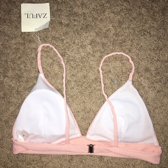 Zaful Pink Bikini Top - Picture 2 of 4